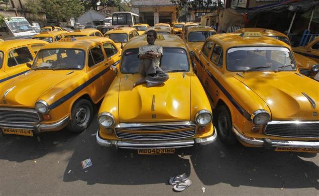 transport v indii taksi